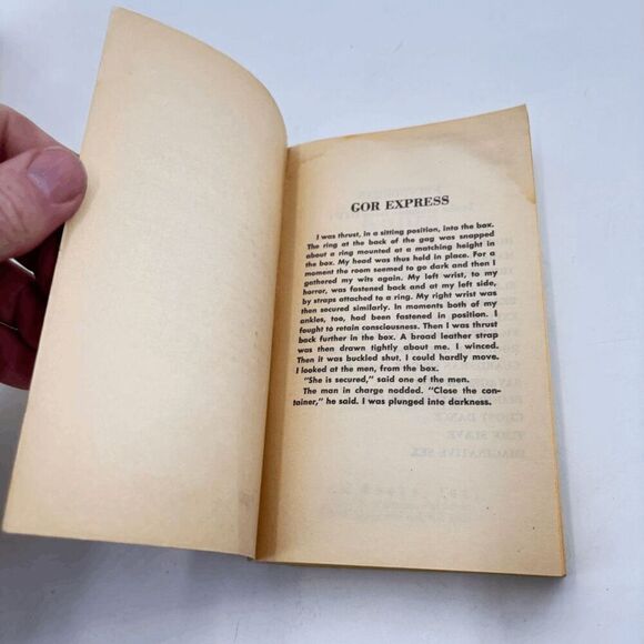 Kajira of Gor 19 John Norman vintage PB BDSM Cover Art 1st Printing - Picture 6 of 8